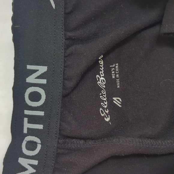 Eddie Bauer Mens Motion Performance Jogger, Color Black Size L - Picture 6 of 15